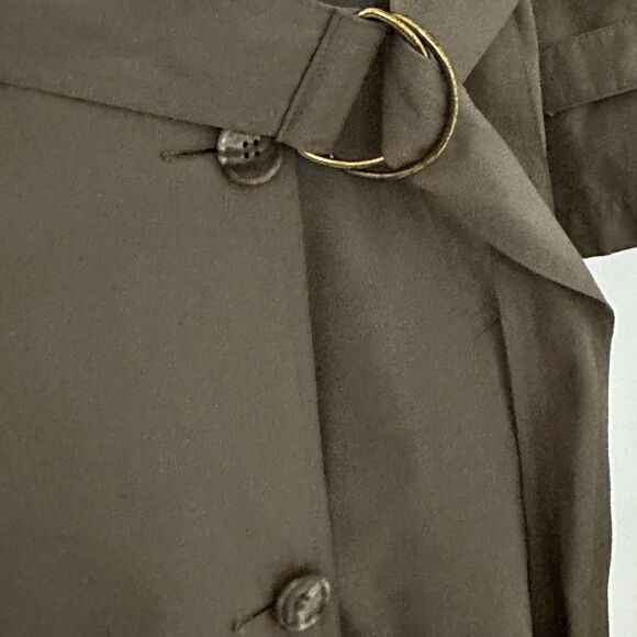 Ralph Lauren Black Label Double Breasted Trench Coat Removable Wool Liner | XL - Picture 7 of 16